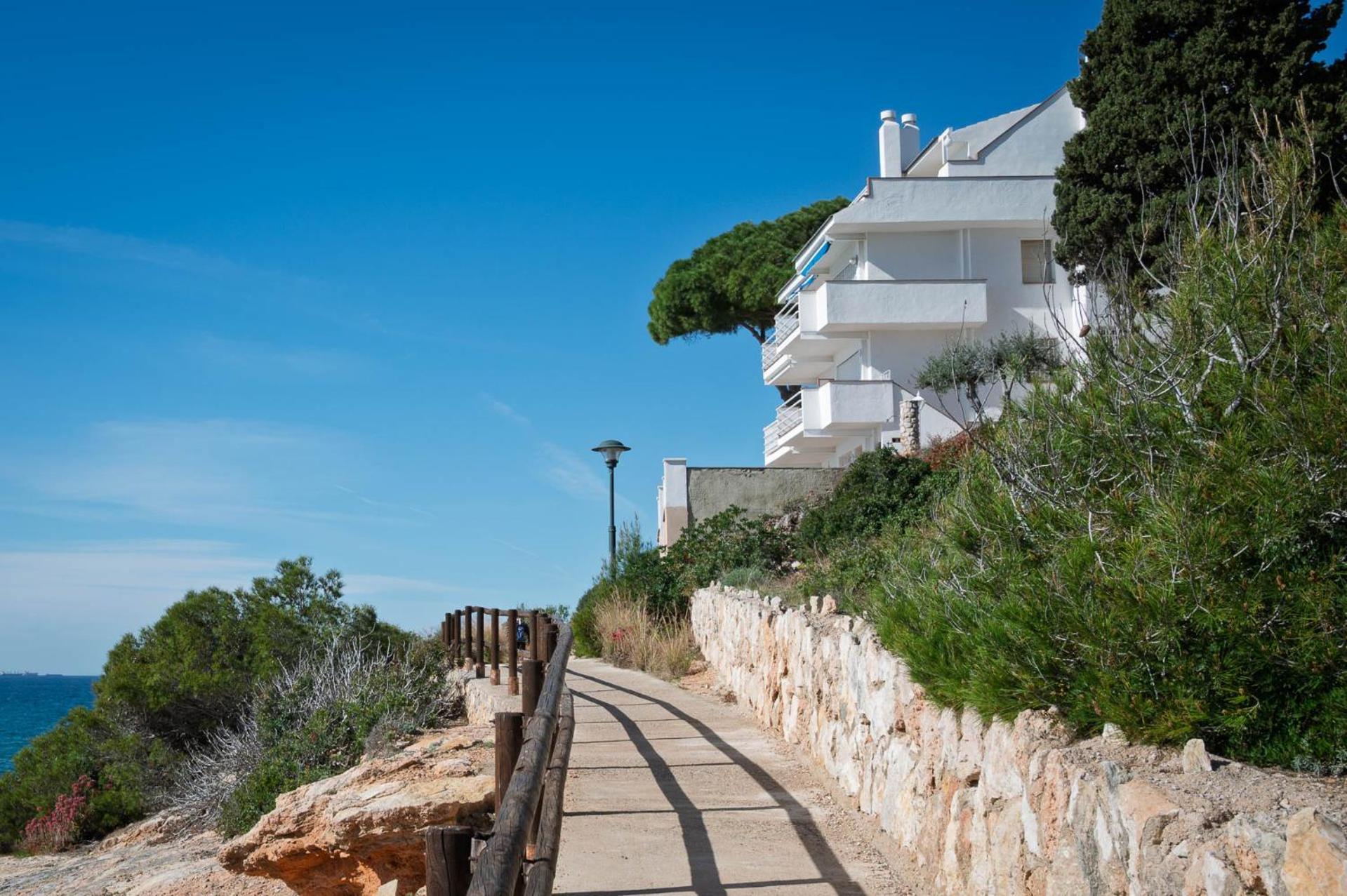 At305 Vistas Directas Al Mar, Al Lado De La Cala Canyadell Altafulla Exteriör bild